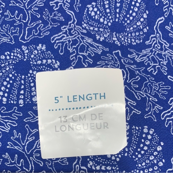 Old Navy Blue Coral Prints 5 Inch Short Size 6 - Picture 6 of 11